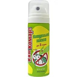 Аерозоль-репелент від комах Киш Комар! для дітей 40 г