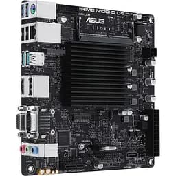 Материнська плата Asus Prime із процесором N100I-D D4-CSM, N100 (4x3.4 GHz), 1xDDR4 SO-DIMM (Max. 16Gb), UHD Graphics, 1xSATA2, 1xM.2, 1xPCI-E 3.0 x1, 8x RTL8111G, 6xUSB3.2/4xUSB2.0, VGA/HDMI/DP, Mini-ITX - мініатюра 3
