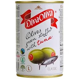 Оливки з тунцем Diva Oliva 300 г