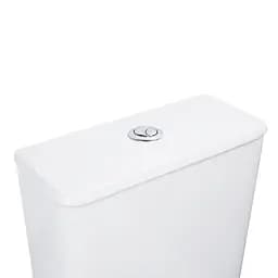 Унітаз-компакт Qtap Nando безобідковий з сидінням Soft-close QT12221222AW - мініатюра 5
