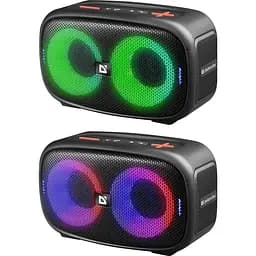 Акустична система 1.0 Defender Q5 20 Вт Bluetooth/FM/USB/TF/IPX5, LED, чорна (65305)