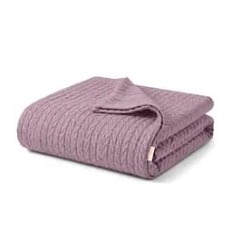 Плед-покривало Cosas Knitted Braid Aurora косичка 75х95 см (Blanket_06Aurora_KnittedBraid_75x95)