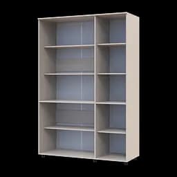 Шафа для одягу Doros Торн Кашемір 3 ДСП (полиці) 135х51.6х200 (44900496) - мініатюра 9