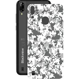 Захисна плівка StatusSKIN для Blackview A60 Plus 2020 Корпус Вініл Піксель 3