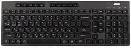 Клавіатура мембранна KS280 120key, WL/BT, EN/UK, silent, чорно-сіра 2E teh0013888