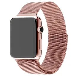 Ремінець Milanese Loop Design для Apple Watch 42(ser.1-3)/44/45/46/49mm Rose Gold