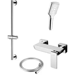 Душова система Corsan chrome зі штангою CMZ057MCH, Хром