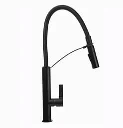 Смеситель для кухни Topaz Sardinia TS 8818-BL Черный матовый