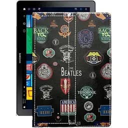 Чехол StatusCASE из экокожи для планшета Samsung Galaxy Book 2 (sm-w737v) Битлз