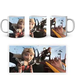Кухоль GeekLand How to Train Your Dragon Як приборкати дракона Астрід Валка HTD 09 330 мл білий - мініатюра 4