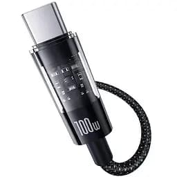 Дата кабель Baseus Gem Fast Charging Type-C to Type-C 100W (2m) (P10373000111-01) Cluster Black - мініатюра 3