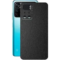 Захисна плівка StatusSKIN для Xiaomi Poco M4 Pro 5G 2021 Корпус Вініл Шкіра чорна