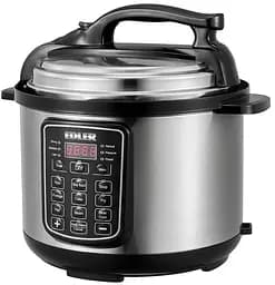 Мультиварка-скороварка Edler ED-PC1806 Black/Silver 900W кнопкове управління чаша 5л дисплей 16 програм - мініатюра 2