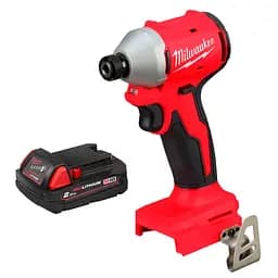 Milwaukee Гвинтоверт ударний аккумуляторний Milwaukee M18 BLIDRC-0 18В АКБ1х2А·рік 190Нм 0-3600об/хв 1.3кг без АКБ та ЗП