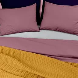 Плед-покривало Cosas Greek Waffle Curcuma вафельне 75х95 см (Blanket_23Curcuma_GreekWaffle_75x95) - мініатюра 2