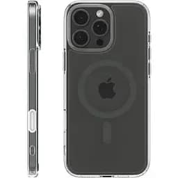 Прозорий чохол Spigen Ultra Hybrid T (MagFit + Camera Control) Graphite для iPhone 16 Pro Max (ACS08506)