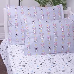 Комплект постільної білизни MirSon Kids Time 17-0527 Bunnies дитячий - мініатюра 5