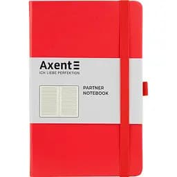 Книга записна Axent Partner A5- у лінійку 96 аркушів червона (8308-05-A)