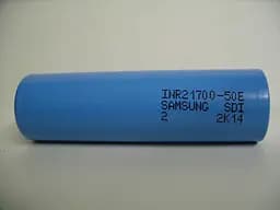 Акумулятор 21700 Samsung INR21700-50E 5000 mAh (Синій) - мініатюра 5