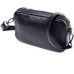 Классическая сумка кросс-боди Shvigel из гладкой натуральной кожи 21х13.5х5 см sum0027038