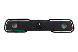 Акустическая система (саундбар) PCS101 RGB 2.0 USB Black 2E teh0013358