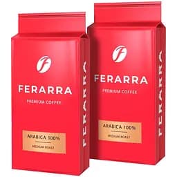 Набір меленої кави Ferarra Arabica 100% 250 г х 2 шт.