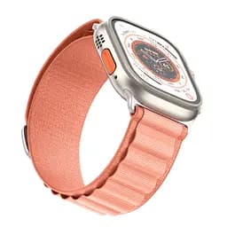 Ремінець для Apple Watch 42 (Series 11-10)/41/40/38, рожевий, Alpine Loop Alpina Band, тканинний поліестеровий ремінець для смарт-годин, дихаючий, для активного відпочинку та спорту, ArmorStandart (ARM81050) - мініатюра 3