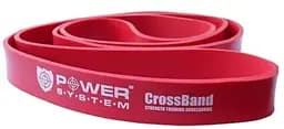 Гумка для фітнесу і кроссфіту Power System PS-4053 CrossFit Level 3 Blue (опір 15-40 кг) (PS-4053_Red) - мініатюра 2
