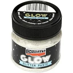 Паста з глітерами Pentart Glow in the dark Золотий/Зелений 50 мл