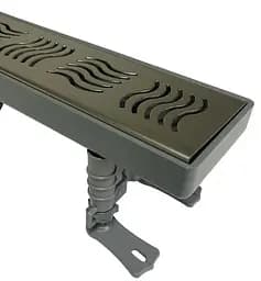 Душовий канал Maxiflow Classic Line 60 см решітка Хвиля 4012.0Y050K.060.1 - мініатюра 6