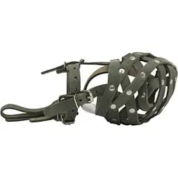 Намордник Collar твердий №4, 38 см, боксер великий, сірий