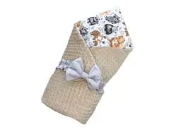 Дитячий плед конверт Moontime 100x80 см "Звірі"