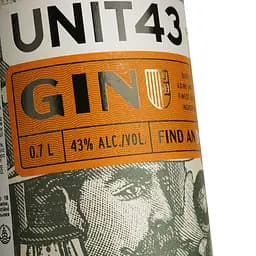 Джин Unit43 Original 43% 0.7 л - мініатюра 3