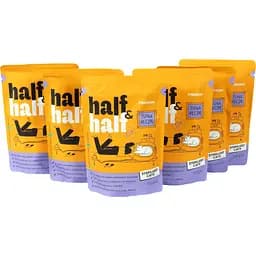 Набір вологих кормів для стерилізованих котів Half & Half шматочки з тунцем у соусі 600 г (6 шт. х 100 г) - мініатюра 2
