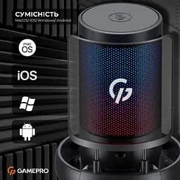 Мікрофон GamePro UGM105B Black [126090] - мініатюра 6