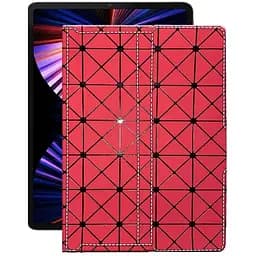 Чохол StatusCASE з екошкіри для планшету Apple iPad pro 11 2020, 2021, 2022 Червоний ромб