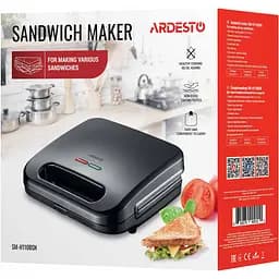 Бутербродниця Ardesto SM-H110BSN [66379] - мініатюра 5