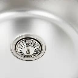 Кухонна мийка з нержавіючої сталі Platinum декор 5745 (0,6/170 мм), R, Decor - мініатюра 6