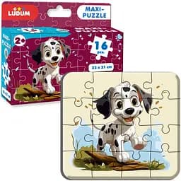 Набір настільних ігор Ludum 2 в 1 Котик 2 + Песик 2 максі-пазли (ME5032-10) - мініатюра 3