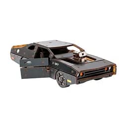 Дерев'яний 3D конструктор Fast Furious PuzzleOk Puz-62519 125 деталей чорний  - мініатюра 6