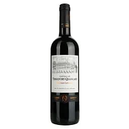 Вино Cheval Quancard Chateau de Terrefort-Quancard Bordeaux Superieur AOC, червоне, сухе, 11-14,5%, 0,75 л