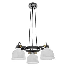 Люстра подвесная Brille E14 40W BK (BR-01463S/3)