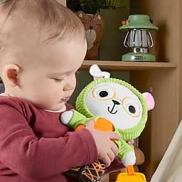 Іграшка з прорізувачем Fisher-Price Зайчик-обіймашка (JLB87) - мініатюра 7