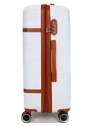 Валіза середня M ABS-пластик Worldline Airtex 629 67×45×27см 74л Білий - мініатюра 5