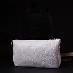 Шкіряна жіноча сумка Grande Pelle 26х15.5х3 см sum0023593 - мініатюра 9