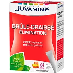 Натуральная добавка Juvamine Сжигание и выведение жира 14 стиков