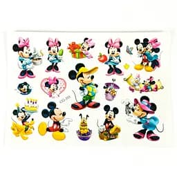 Дитячі тимчасові тату Mouse №3 cg-355, 15х10 см