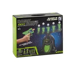 Повітряний тир 3360 на батарейках, працює від USB, пістолет, 5 м'яких патронів, в коробці (6975923300046)