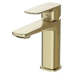 Смеситель для умывальника Cersanit Larga матовое золото S951-389 Золотой
