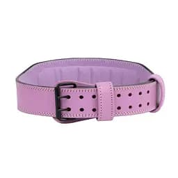 Пояс BiotechUSA Bodybuilding leather belt purple M - мініатюра 2